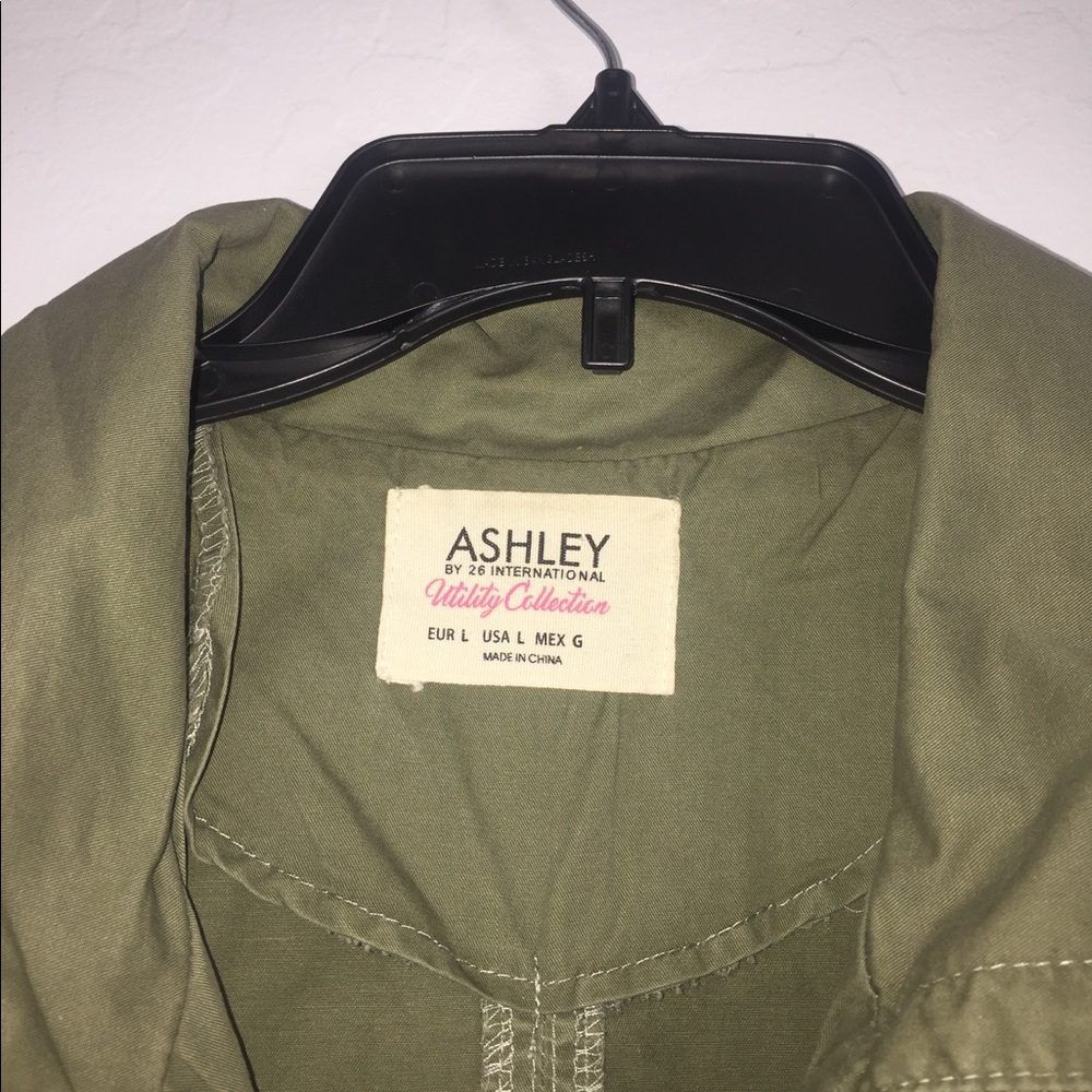 Navy green jacket